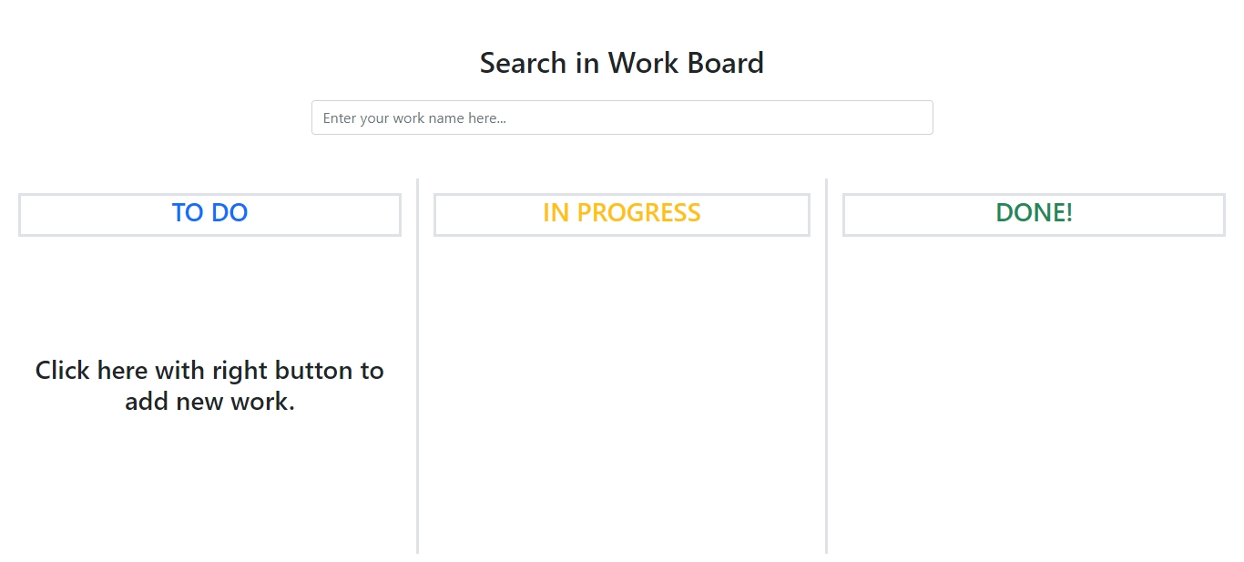 Work Board